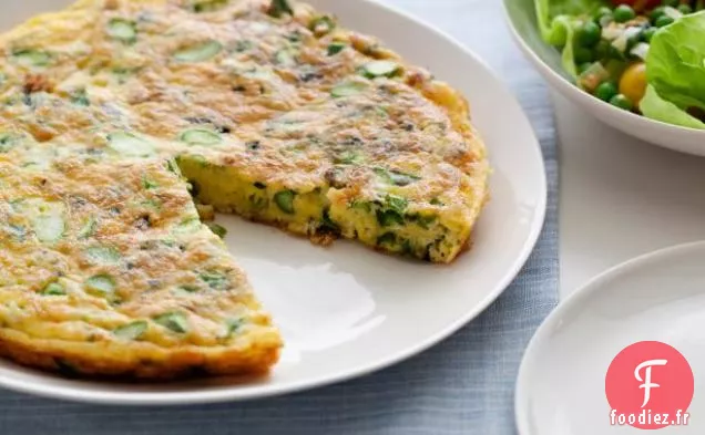 Frittata aux Asperges et au Fromage Jack