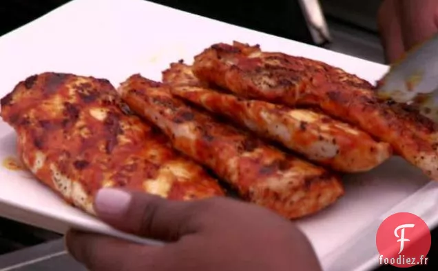 Escalopes de Poulet de Buffle Grillées