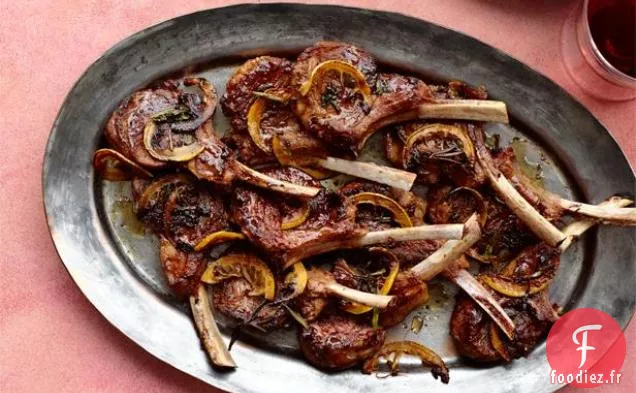 Côtelettes D'Agneau Au Citron