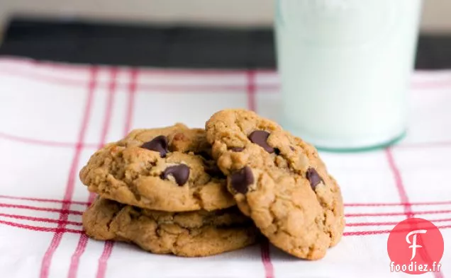 Biscuits aux Pépites de Chocolat Au Beurre d'Arachide