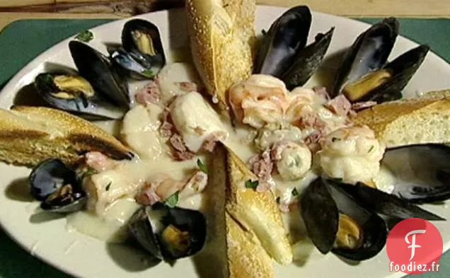 Moules à la Sauce Tomate à l'Anchois