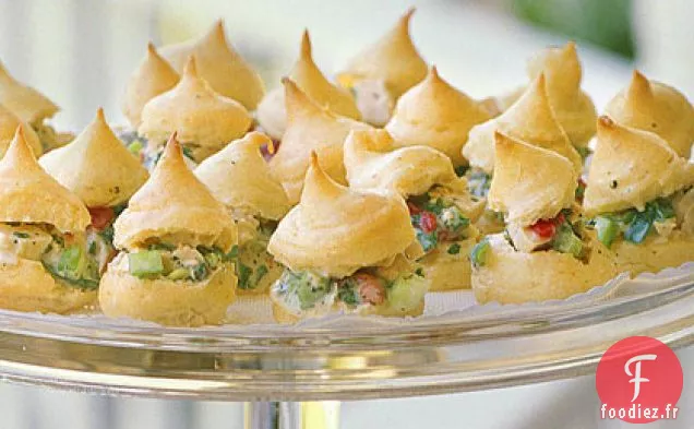 Choux à la Crème de Salade de Poulet