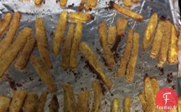 Frites de Courgettes Cuites Au Four
