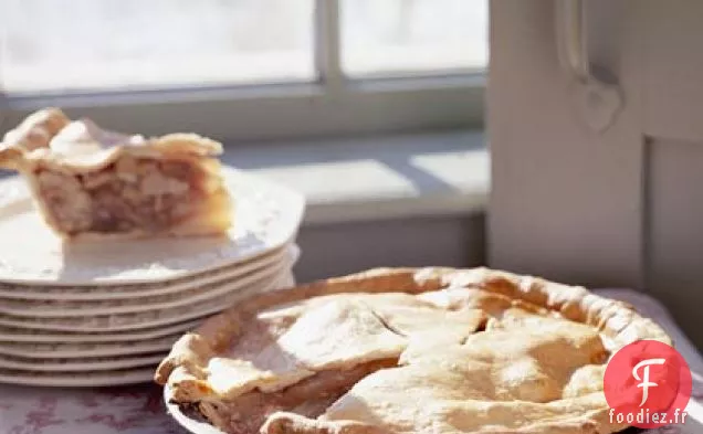 Tarte aux Poires, aux Noix et au Sirop d'érable