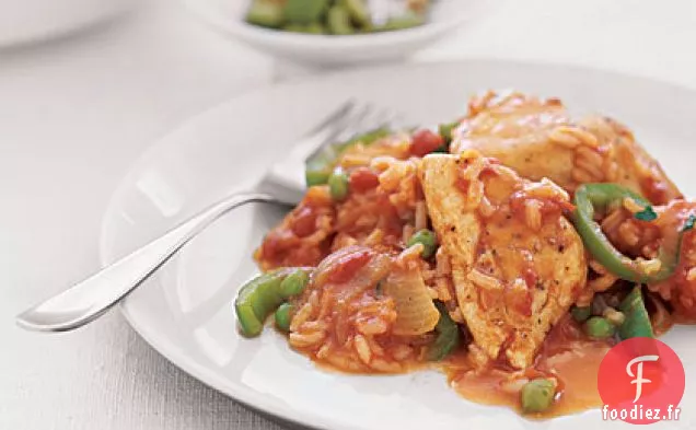 Poulet et Riz Espagnol