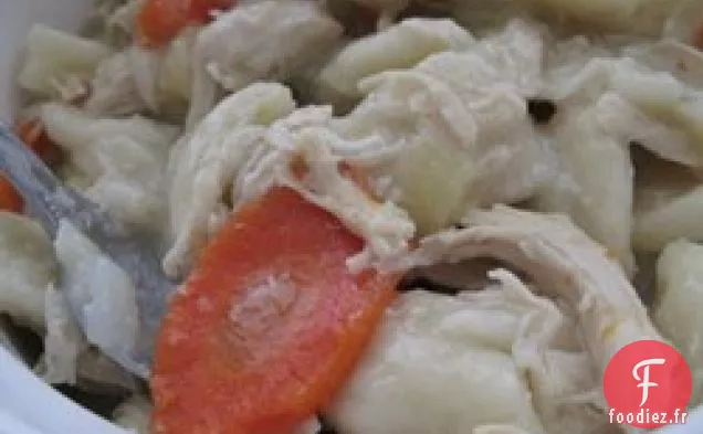 Soupe De Nouilles Au Poulet Réconfortante