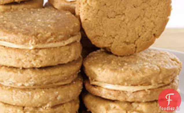 Biscuits Sandwich au Beurre d'Arachide