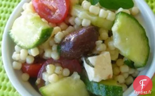 Salade de Perles de Pâtes et d'Olives