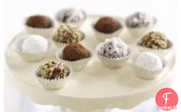 Truffes au Beurre d'Arachide Au Chocolat