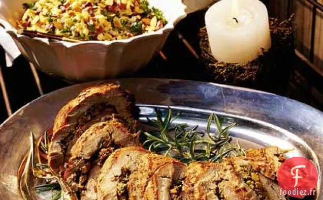 Salade de Riz Sauvage et de Haricots Rouges