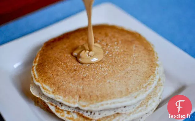 Crêpes Au Beurre D'Arachide Avec Garniture À La Gelée