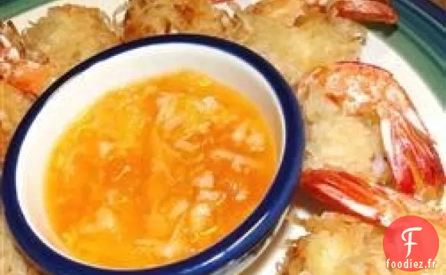 Trempette de Crevettes à la Noix de Coco Slam Dunk