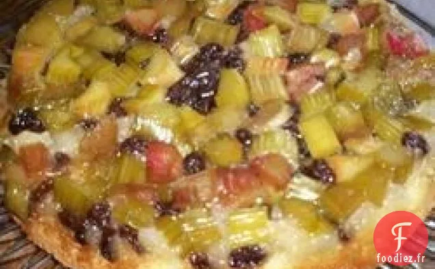 Blushing Betty (Dessert à la rhubarbe)