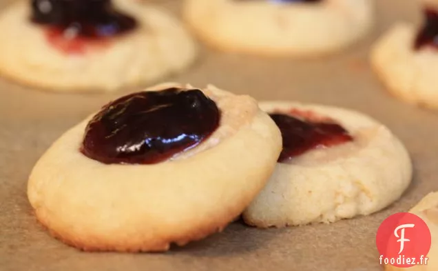 Biscuits au Beurre d'Arachide et à la Gelée