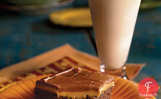 Gâteau au Beurre de Cacahuète et au Fudge