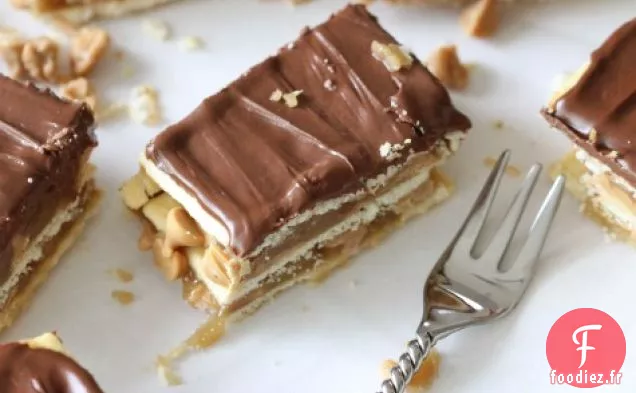 Barres Club Au Chocolat, Beurre D'Arachide Et Caramel