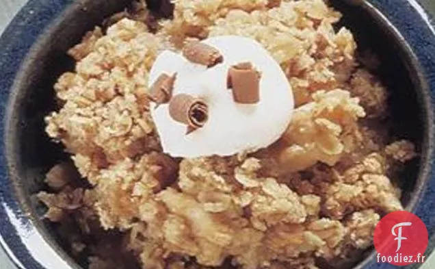 Crumble Au Beurre D'Arachide Et Aux Pommes