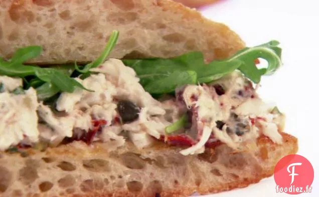 Sandwichs au Flétan Méditerranéen