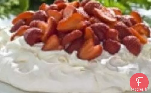 Pavlova aux Fraises