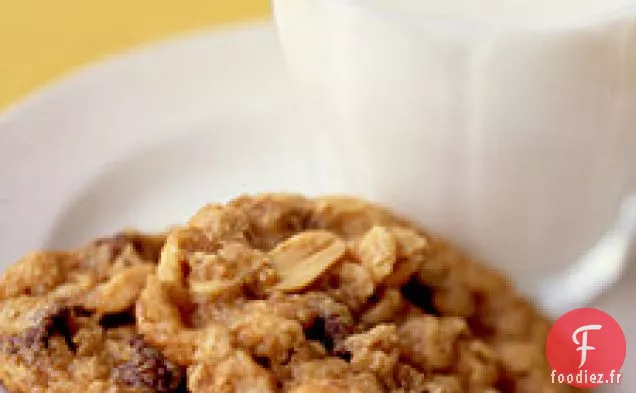 Biscuits à l'avoine au Beurre d'Arachide et aux Pépites de chocolat