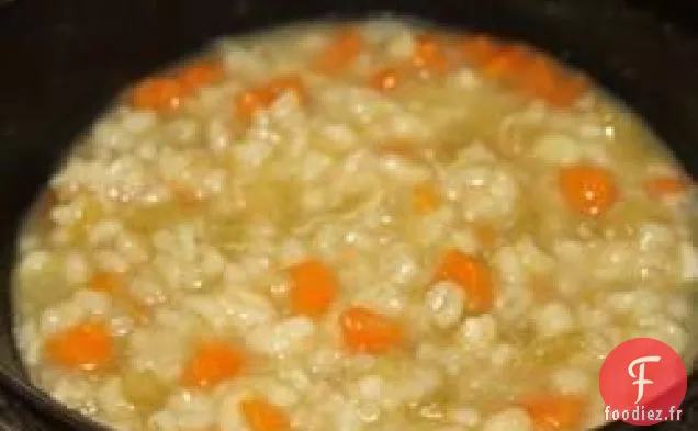 Soupe d'Orge de Bœuf sans Bœuf