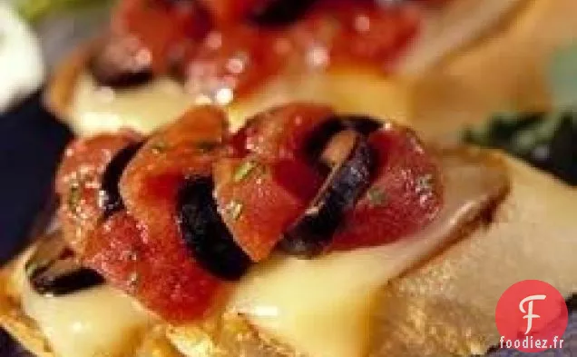 Crostini de Tomates au Fromage Fontina