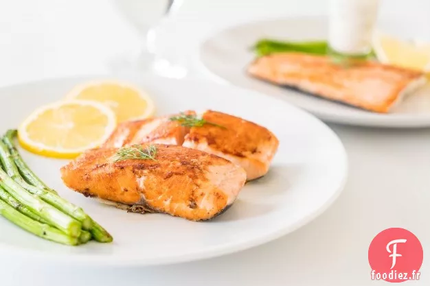 Saumon, Avocat et Bacon avec Mayonnaise au Piment