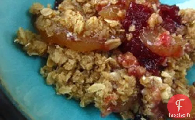 Casserole de Pommes aux Canneberges