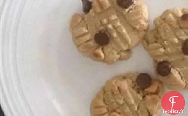 Biscuits Parfaits Au Beurre d'Arachide Sans Gluten