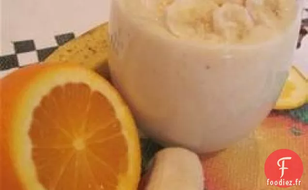 Smoothie Banane-Orange