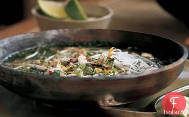 Soupe de Nouilles Au Poulet Vietnamienne