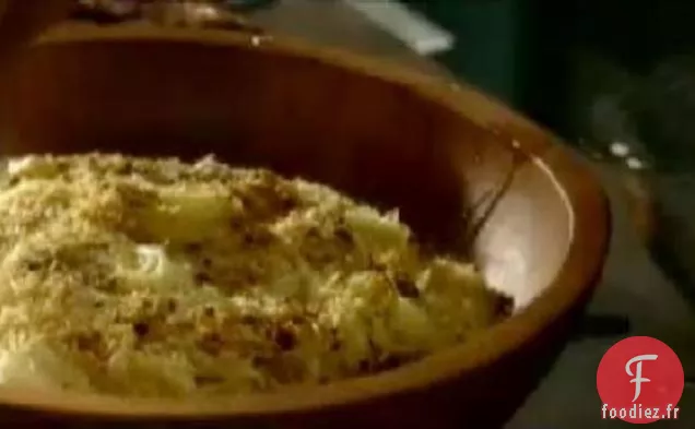 Pâtes aux Cheveux d'Ange avec Flocons de Chili frits, Citron et Roquette