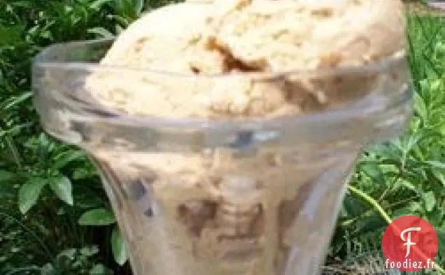 Crème Glacée au Café et aux Beignets