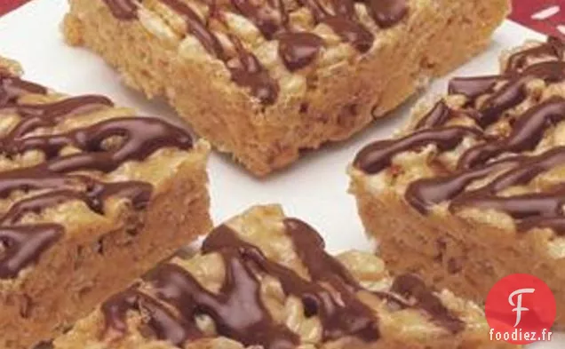 Bouchées Krispy au Beurre d'Arachide