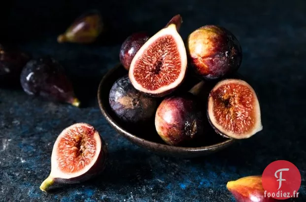 Figues Grillées à la Ricotta et à la Mélasse ou Chocolat Fondu