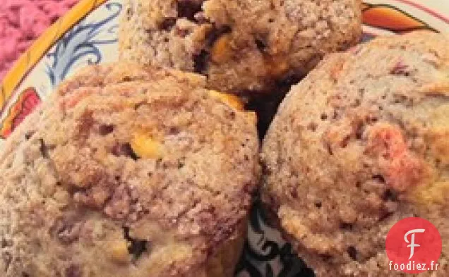 Muffins Aux Framboises Blanches