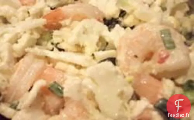 Salade de Crevettes au Chou-Fleur