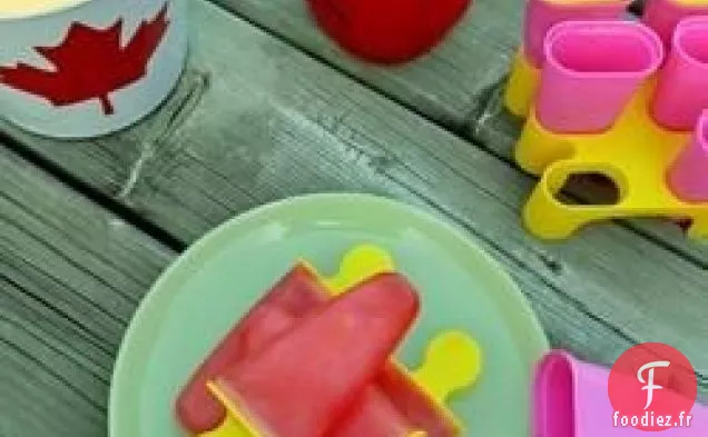 Sucettes Glacées au Thé à la Limonade Passion