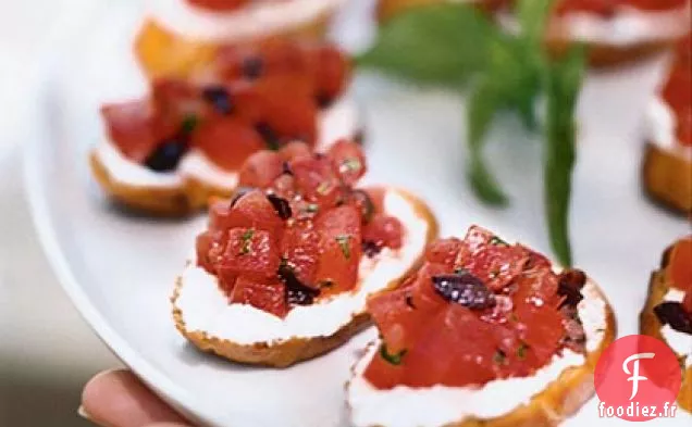 Bruschetta Ode-à-Chèvre