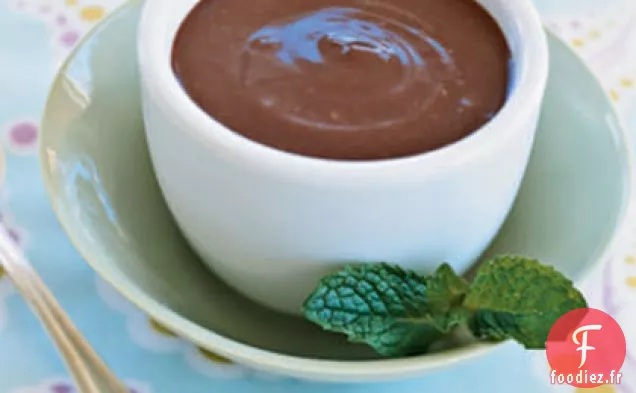 Pudding au Chocolat et à la Menthe