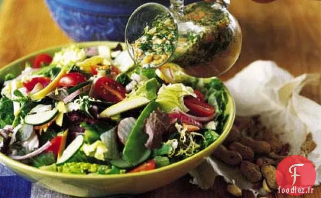 Vinaigrette au Citron Vert et aux Arachides