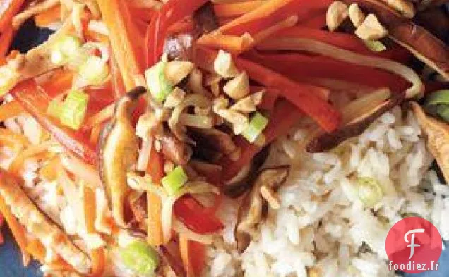 Sauté De Légumes Aux Arachides