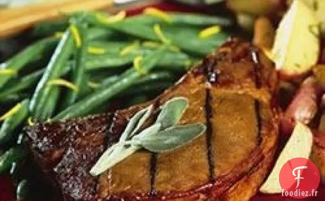Côtelettes de Porc au Sherry Grillées