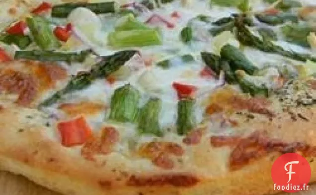 Cuisson de la version de Nana de la Croûte de Pizza Signature de Jay