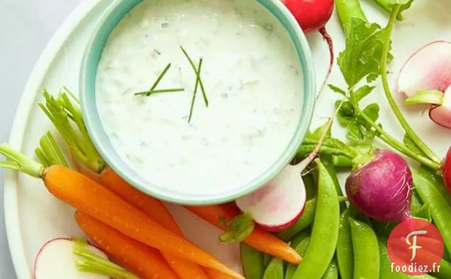 Trempette à l'Oignon au Yogourt Grec