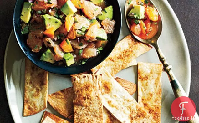 Salsa à l'Orange et à l'Avocat