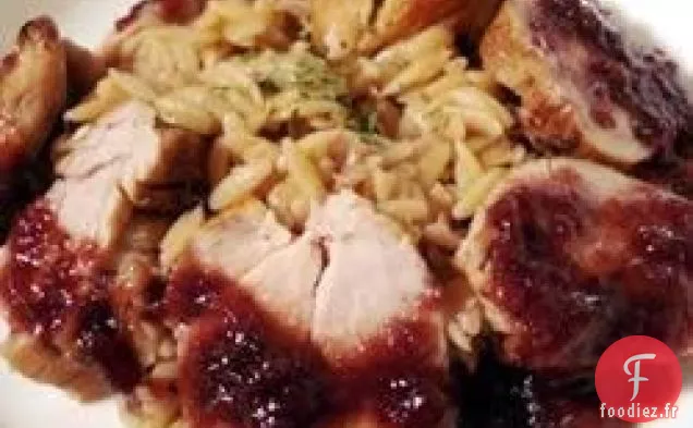 Filet de Porc avec Réduction de Prunes Balsamiques