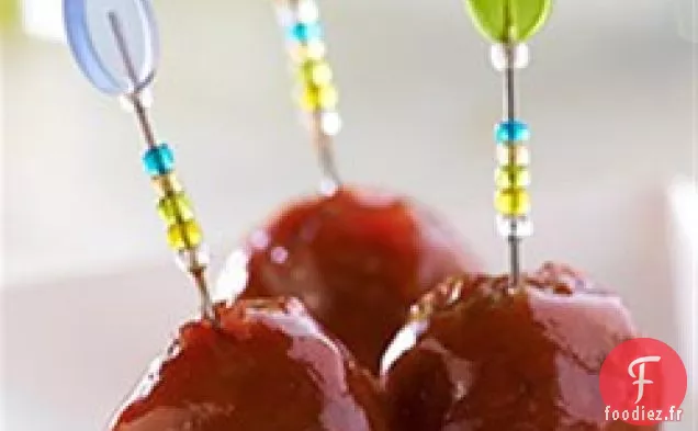 Boulettes de Viande Aigre-Douce Asiatiques