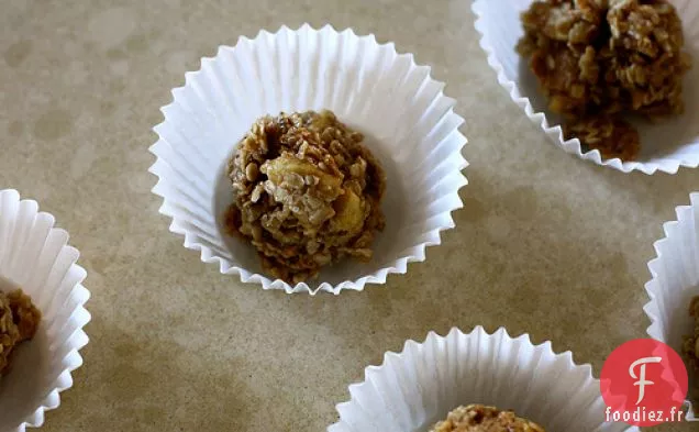 Bouchées de Granola au Beurre d'Arachide et à la Banane sans cuisson