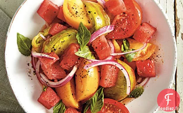 Salade de Tomates et Pastèques